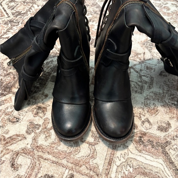 Freebird by Steven Tall Lace-Up Boots Cassius - Picture 3 of 5